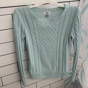 Sweater - Old Navy - Turquoise Size Medium